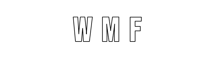 OPTIJaffaGothicBold-Outline  Free Fonts Download