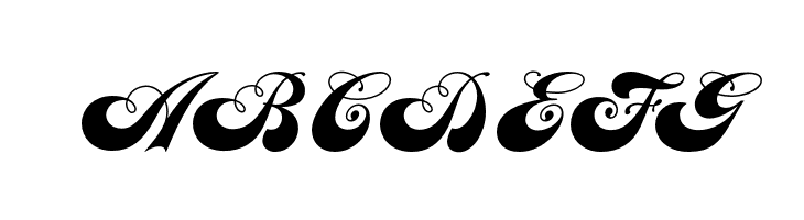 ABCDEFG JANEScriptOpti Font