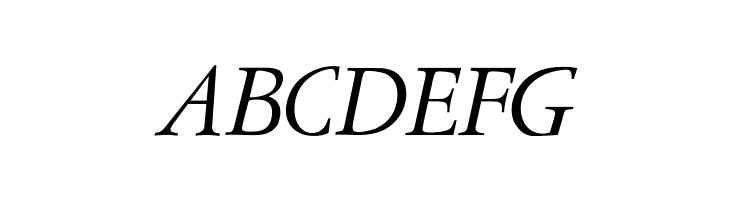 OPTIGaramondOld-Italic  Free Fonts Download