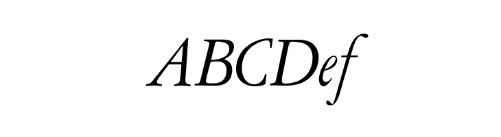 OPTIGaramondOld-Italic  Free Fonts Download