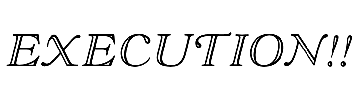 OPTIGoudyOpen-Italic  Free Fonts Download