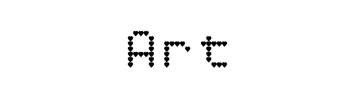 HeartMatrixed  Free Fonts Download