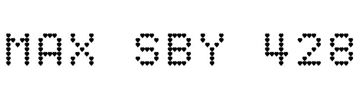 HeartMatrixed  Free Fonts Download