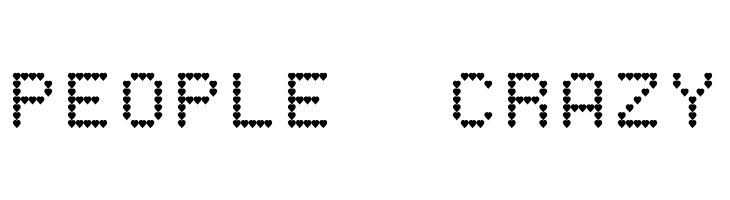 HeartMatrixed  Free Fonts Download