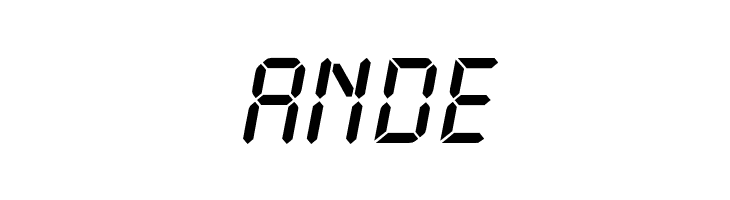 OPTICalculator  Free Fonts Download