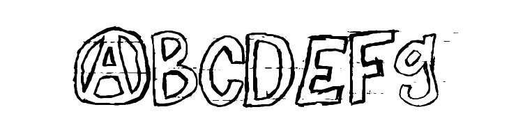 against myself  Free Fonts Download