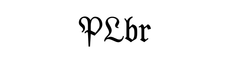 OPTIModern-Blackletter  Free Fonts Download