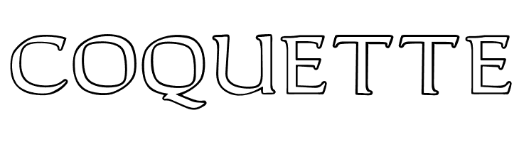 OPTICantorRoman-Outline  Free Fonts Download