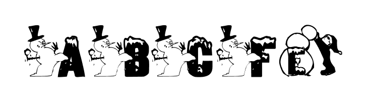 KG SNOWMAN2  Free Fonts Download