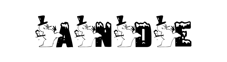 KG SNOWMAN2  Free Fonts Download