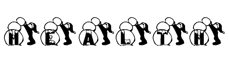KG SNOWMAN2  Free Fonts Download