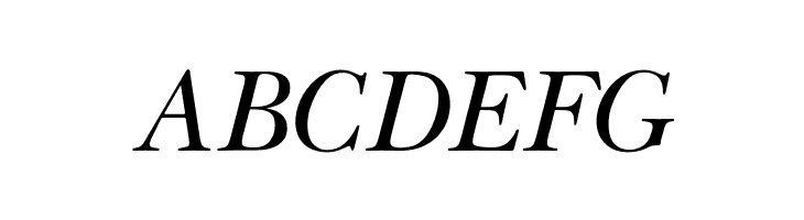 OPTIBaskerVille-Italic  Free Fonts Download