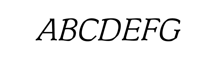 OPTIMagnaCarta-Italic  Free Fonts Download