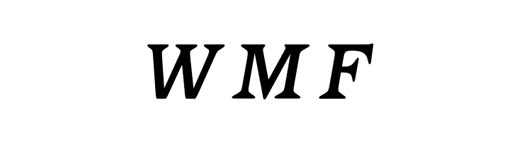OPTIBarMay-MediumItalic  Free Fonts Download