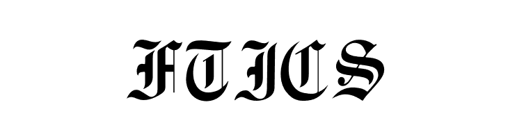 FTICS OPTIEngraversOldEnglish Font