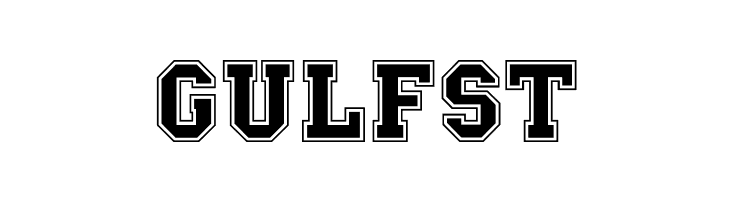 GULFST OPTIMackeySportContour Font