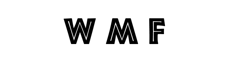 OPTINeulandInlineCaps  Free Fonts Download
