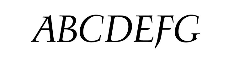 OPTIFavrileRegular-Italic  Free Fonts Download