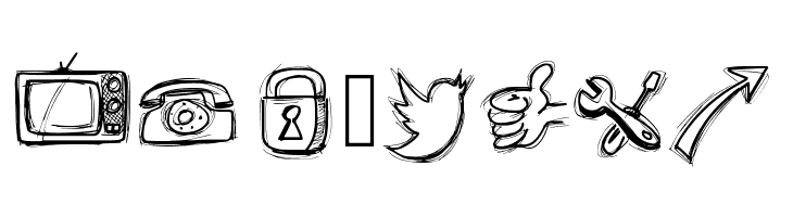 PWIcons  Free Fonts Download