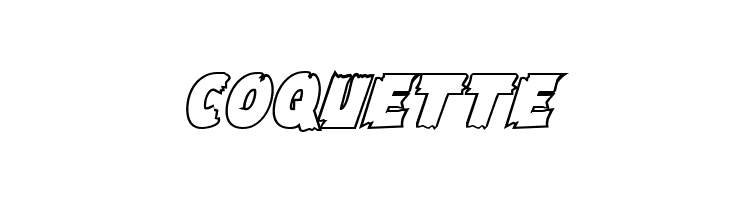Flying Leatherneck Outline  Free Fonts Download