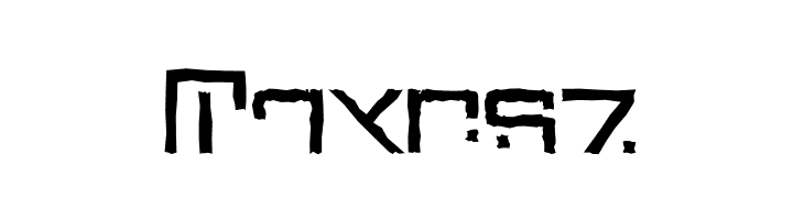 Green Martian Distressed  Free Fonts Download