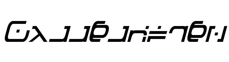 Green Martian Italic  Free Fonts Download