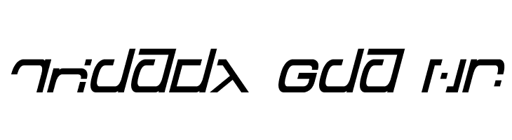 Green Martian Italic  Free Fonts Download