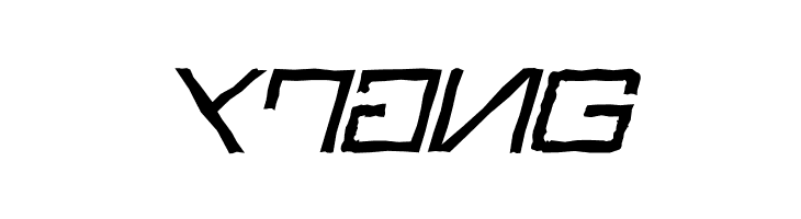 Green Martian Distressed Italic  Free Fonts Download