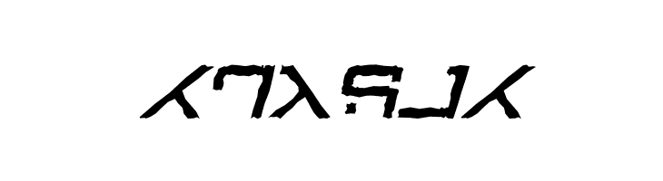 Green Martian Distressed Italic  Free Fonts Download