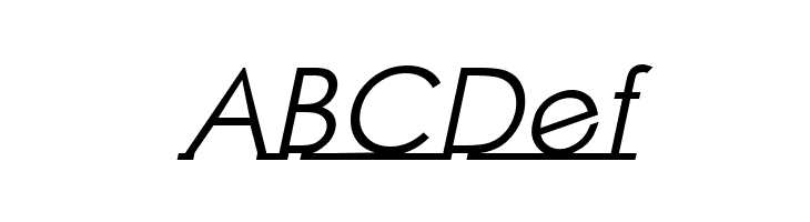 Linearmente-Italic  Free Fonts Download