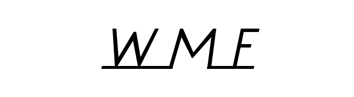 Linearmente-Italic  Free Fonts Download