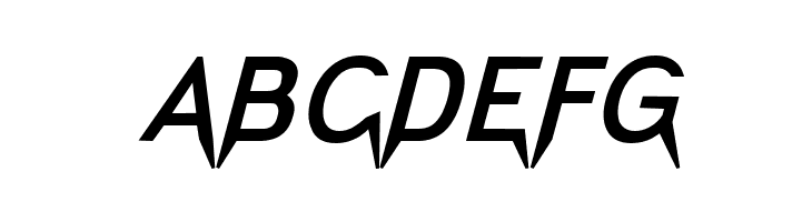 Vampetica-BoldItalic  Free Fonts Download