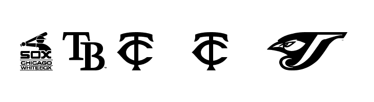 MLB AL  Free Fonts Download