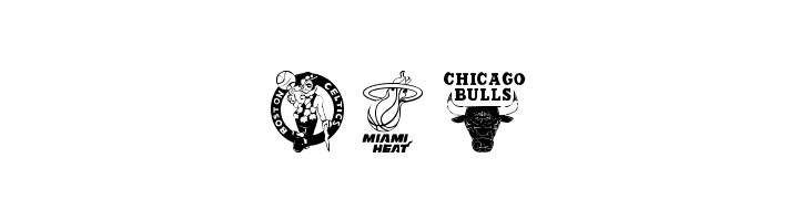 NBA EAST  Free Fonts Download