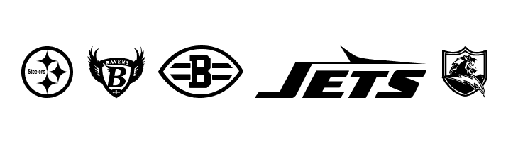 NFL AFC  Free Fonts Download