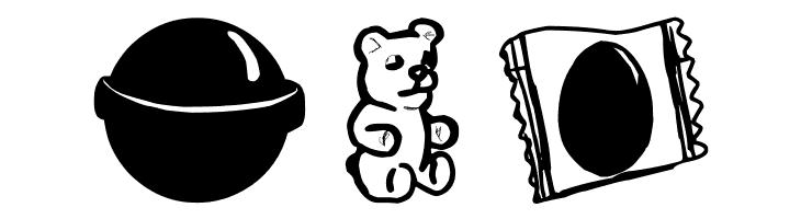 CRUSHED CANDY  Free Fonts Download