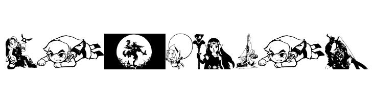 Legend Of Zelda TriFont  Free Fonts Download