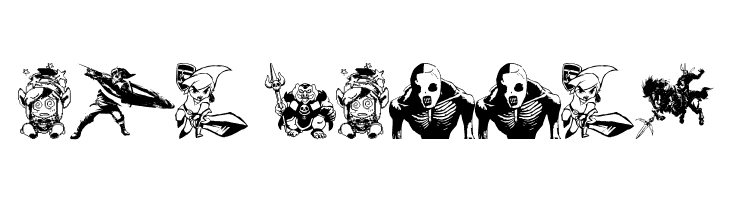 Legend Of Zelda TriFont  Free Fonts Download