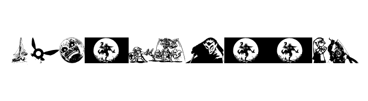 Legend Of Zelda TriFont  Free Fonts Download