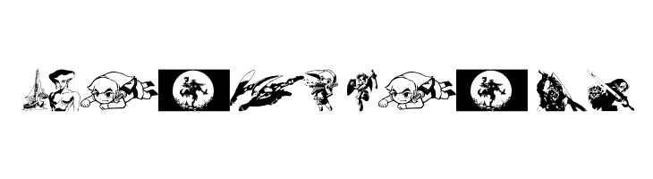 Legend Of Zelda TriFont  Free Fonts Download