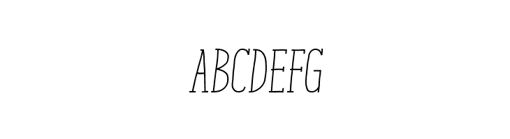 ENYOSerifLightItalic  Free Fonts Download
