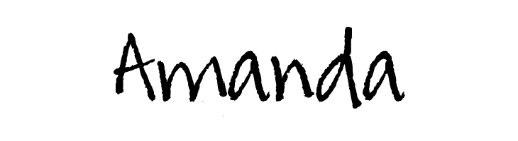 Amanda's Hand  Free Fonts Download