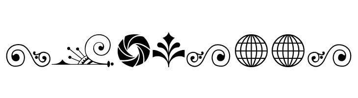 Cornucopia of Ornaments Three  Free Fonts Download