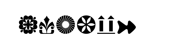 Cornucopia of Ornaments Three  Free Fonts Download