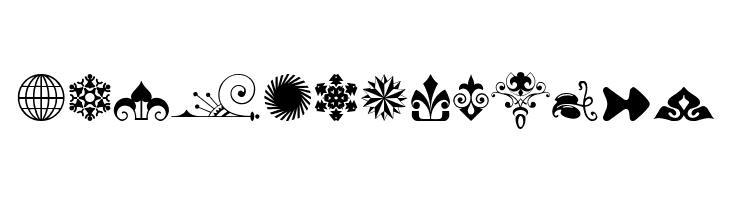 Cornucopia of Ornaments Three  Free Fonts Download