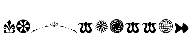 Cornucopia of Ornaments Three  Free Fonts Download