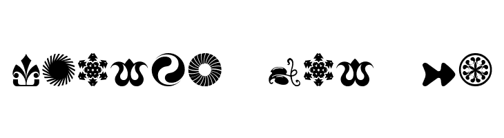 Cornucopia of Ornaments Three  Free Fonts Download