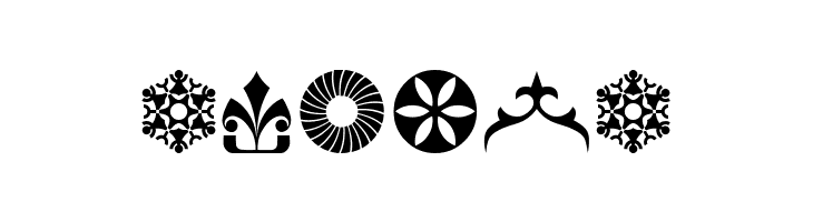 Cornucopia of Ornaments Three  Free Fonts Download