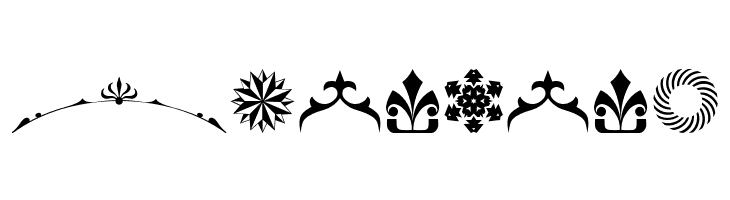 Cornucopia of Ornaments Three  Free Fonts Download