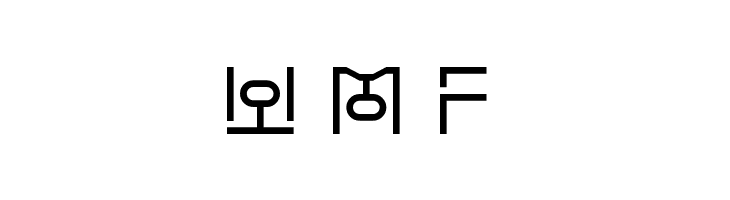 Hangeul Simplify Regular  Free Fonts Download